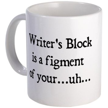 writers block mug
