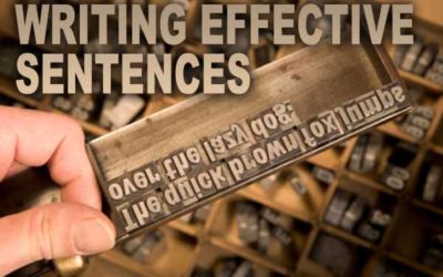 Are You Writing Effective Sentences?