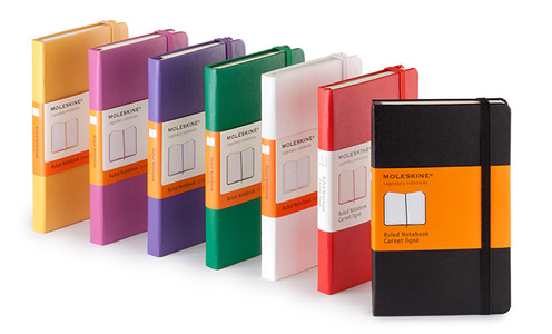 moleskine notebooks